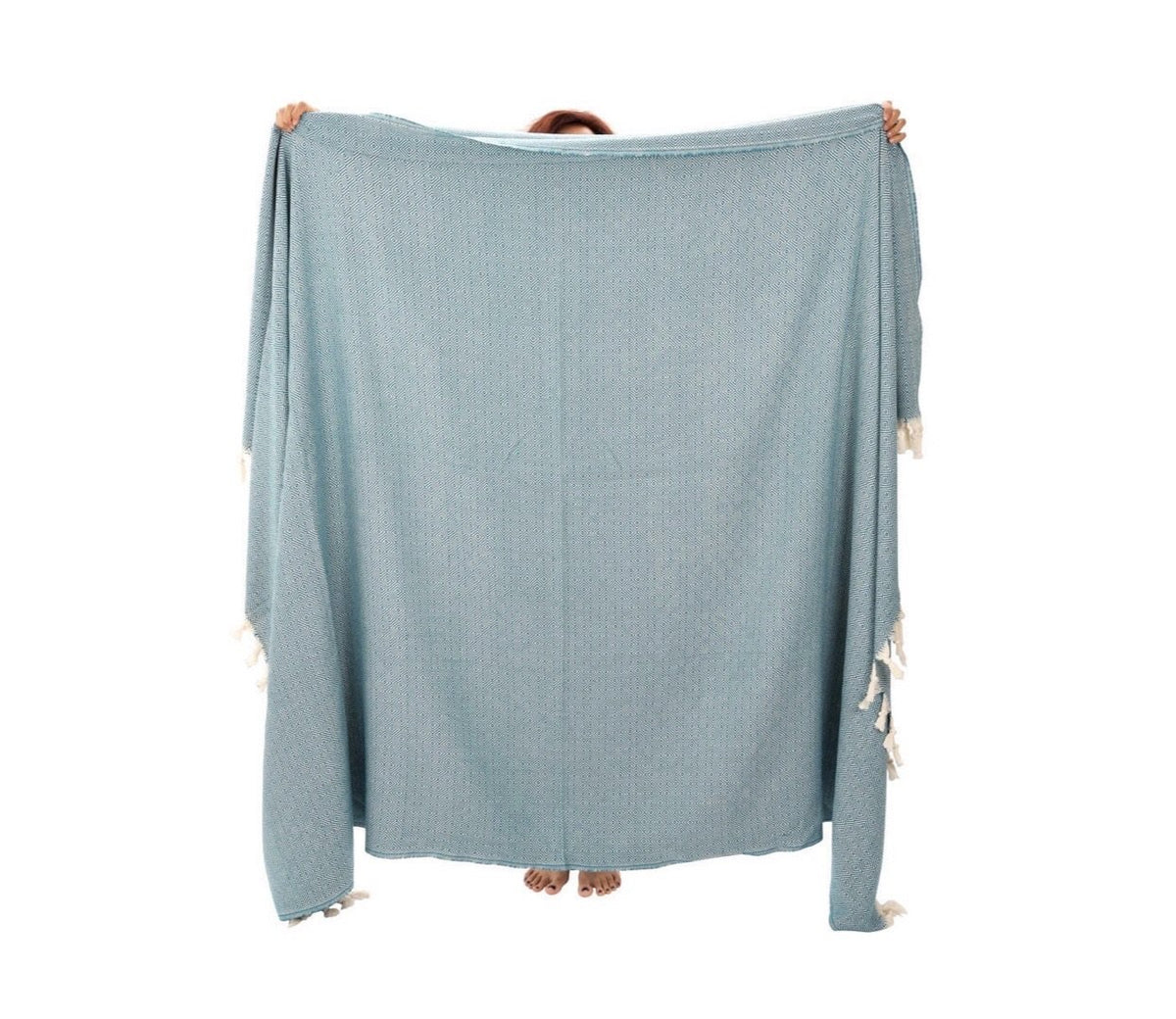 Herringbone Throw Blanket XL – ALo Naturals