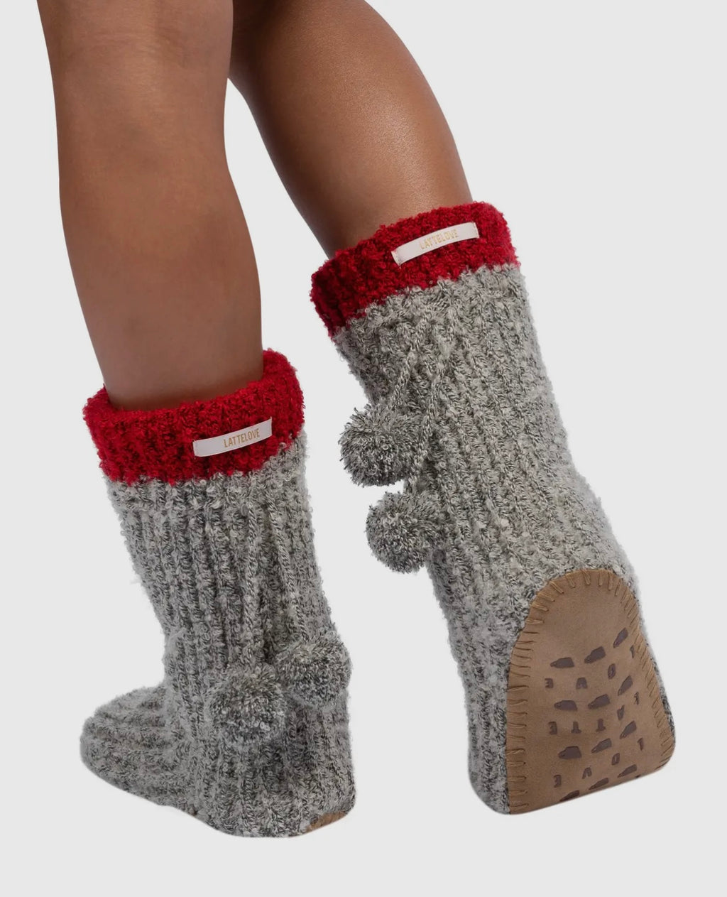 Pom Pom Slipper Bootie