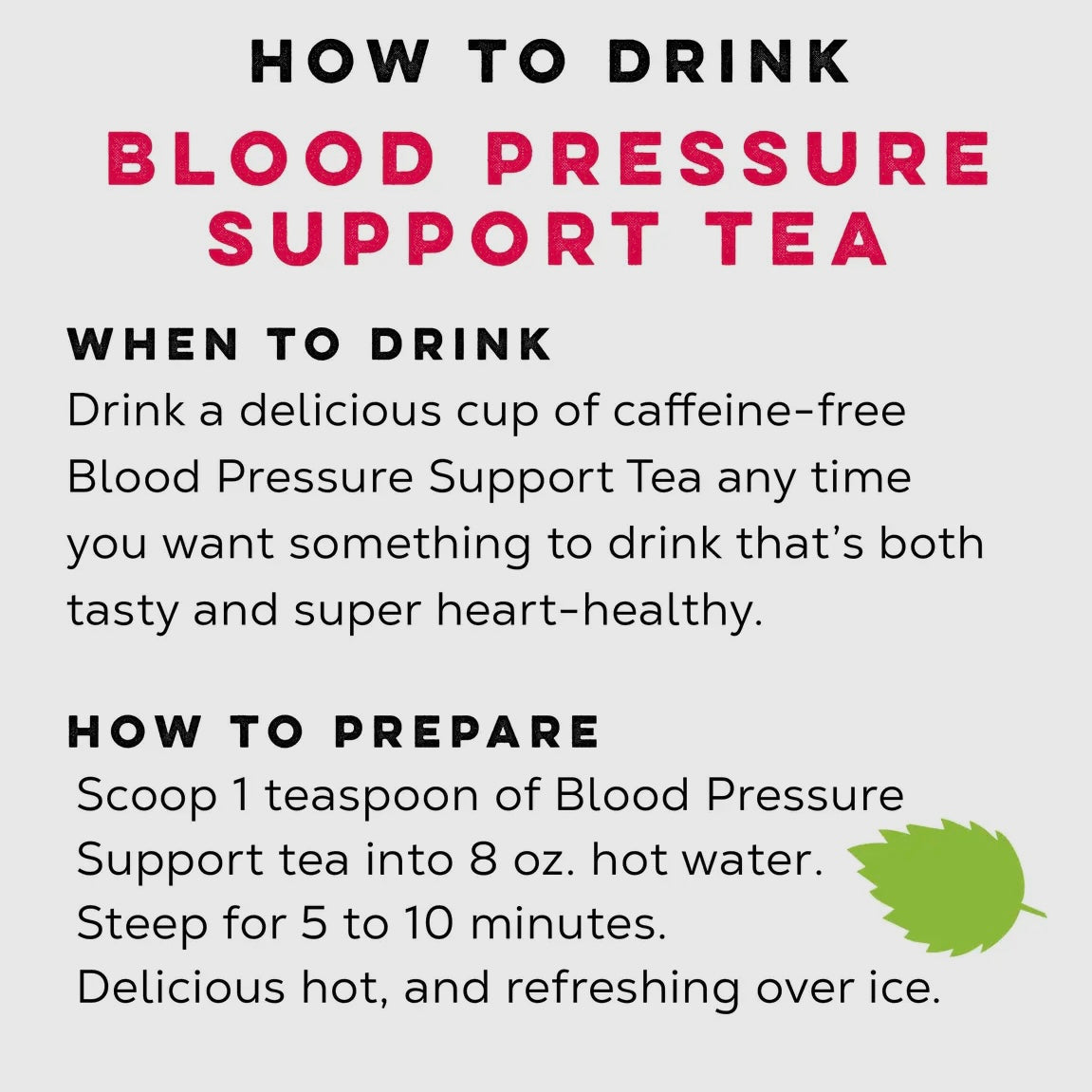 Blood Pressure Support Tea