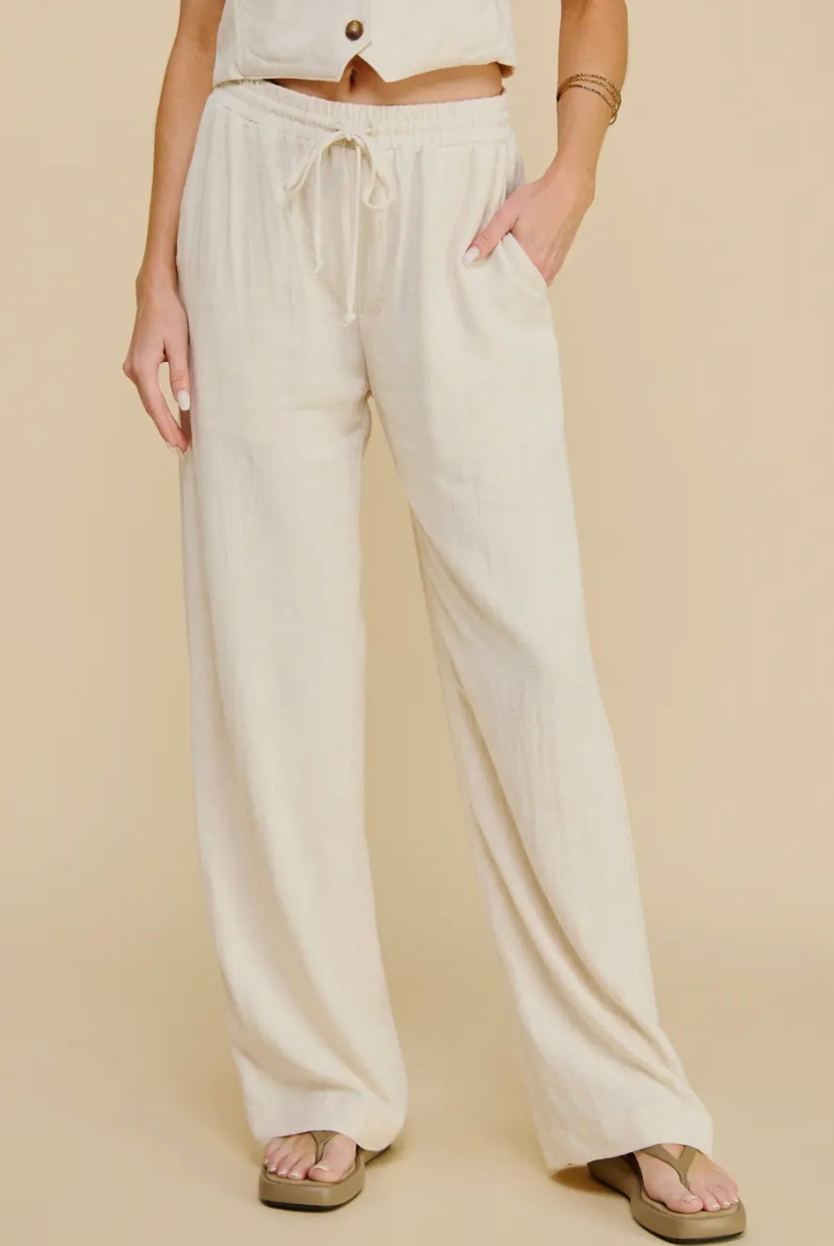 Oatmeal Summer Pants