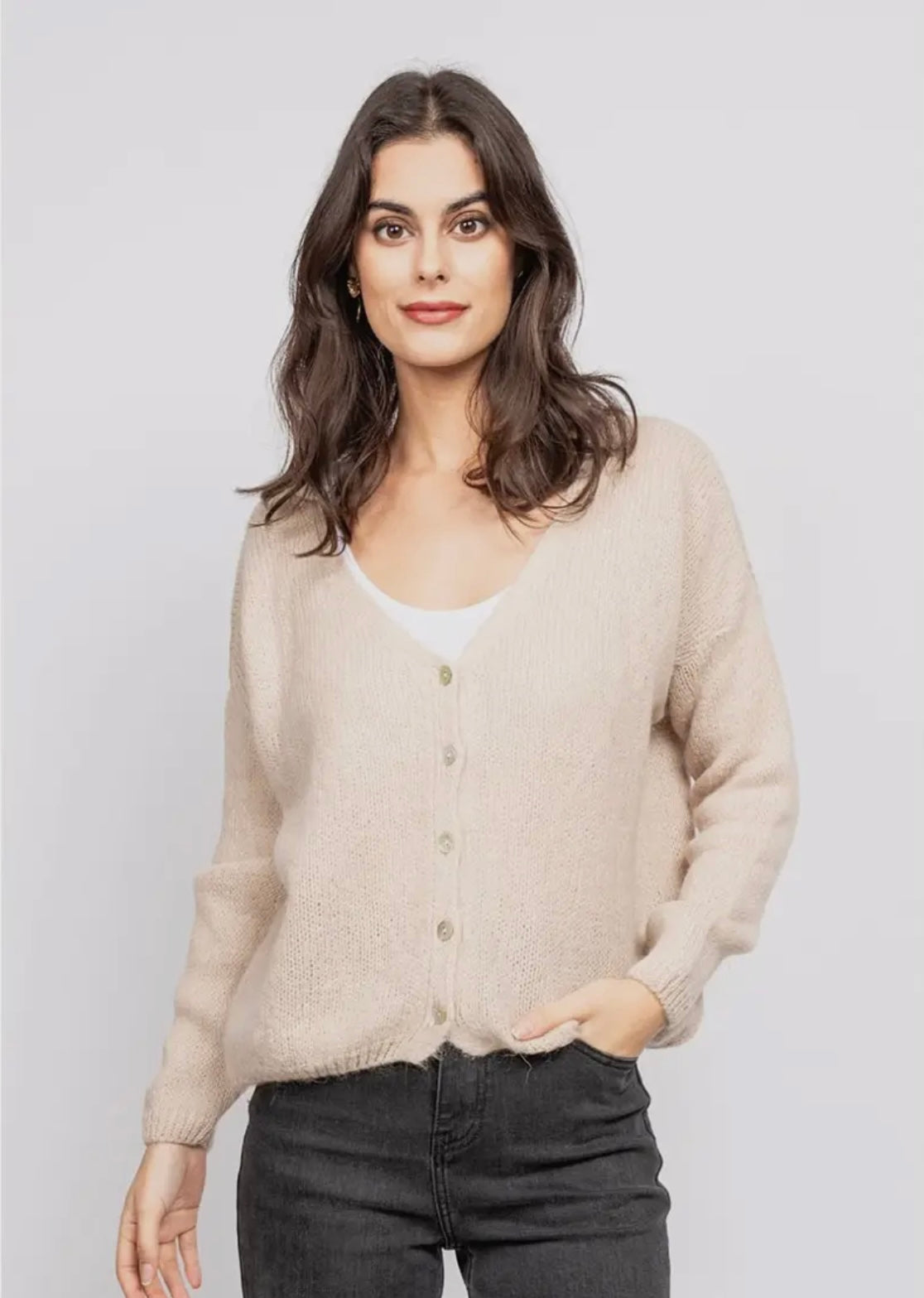 Mohair cardigan