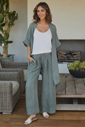 Palazzo Linen Pants