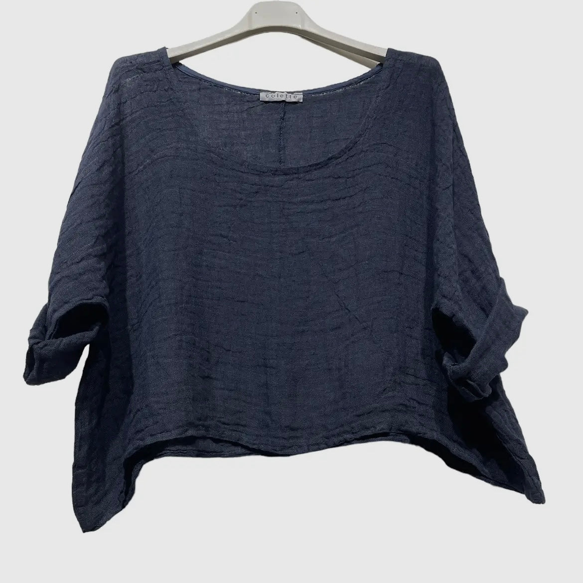 Isabella Linen Top