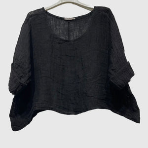 Isabella Linen Top