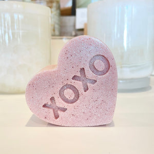 Rose Conversation Heart Soap