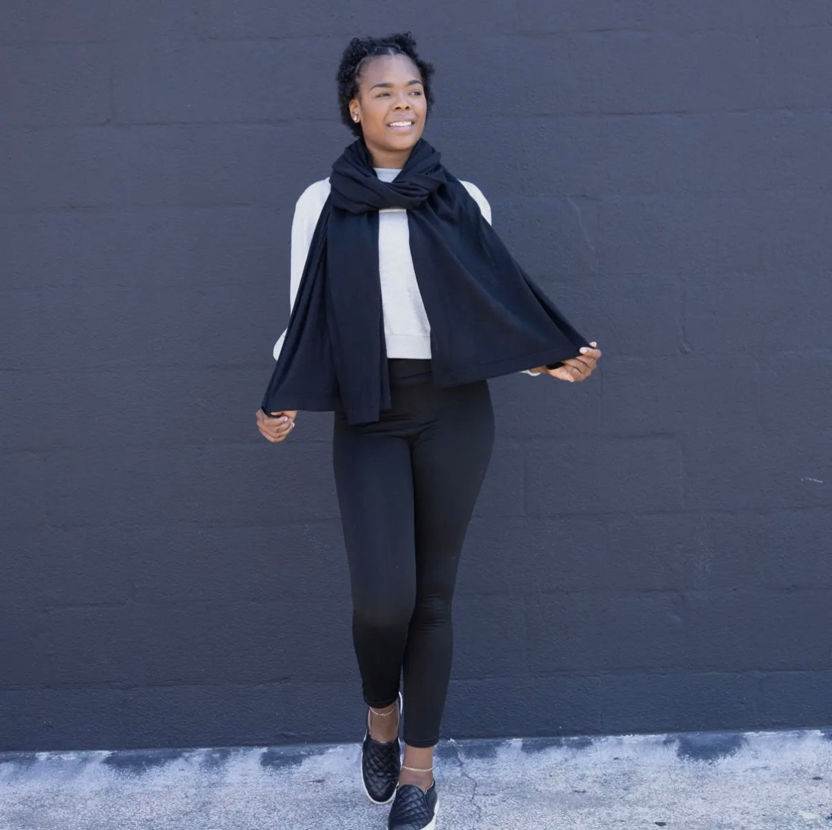 Travel Scarf - Black