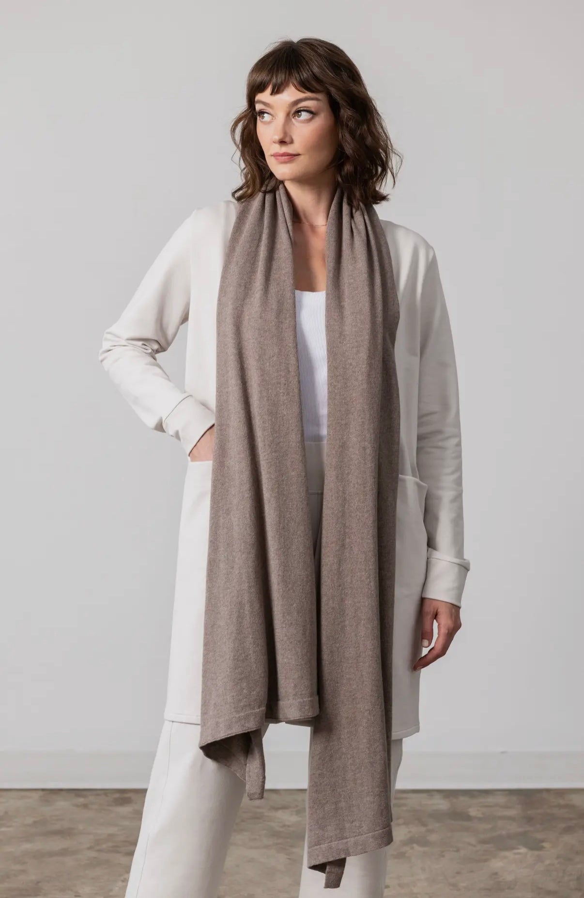 Travel Scarf - Latte