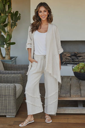 Asymmetrical Drapy Cardigan