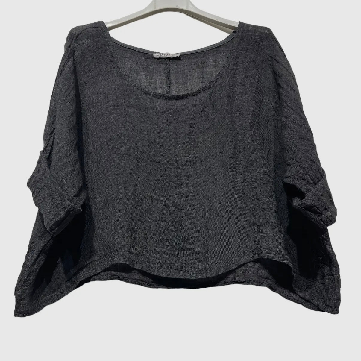 Isabella Linen Top