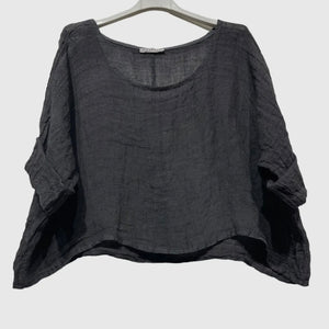 Isabella Linen Top