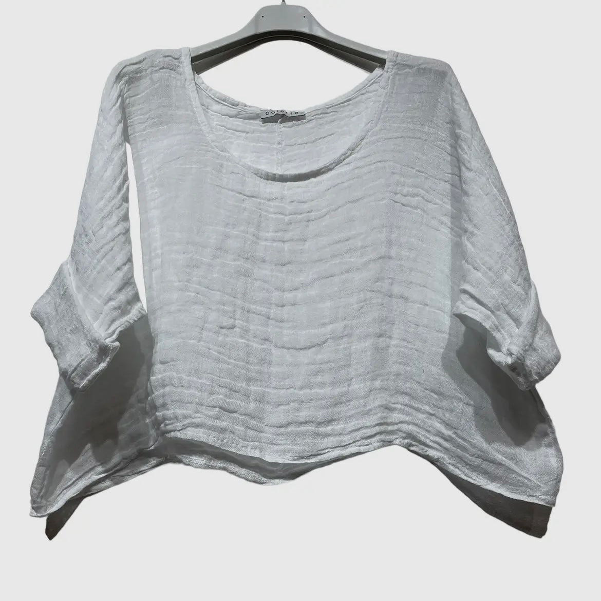 Isabella Linen Top