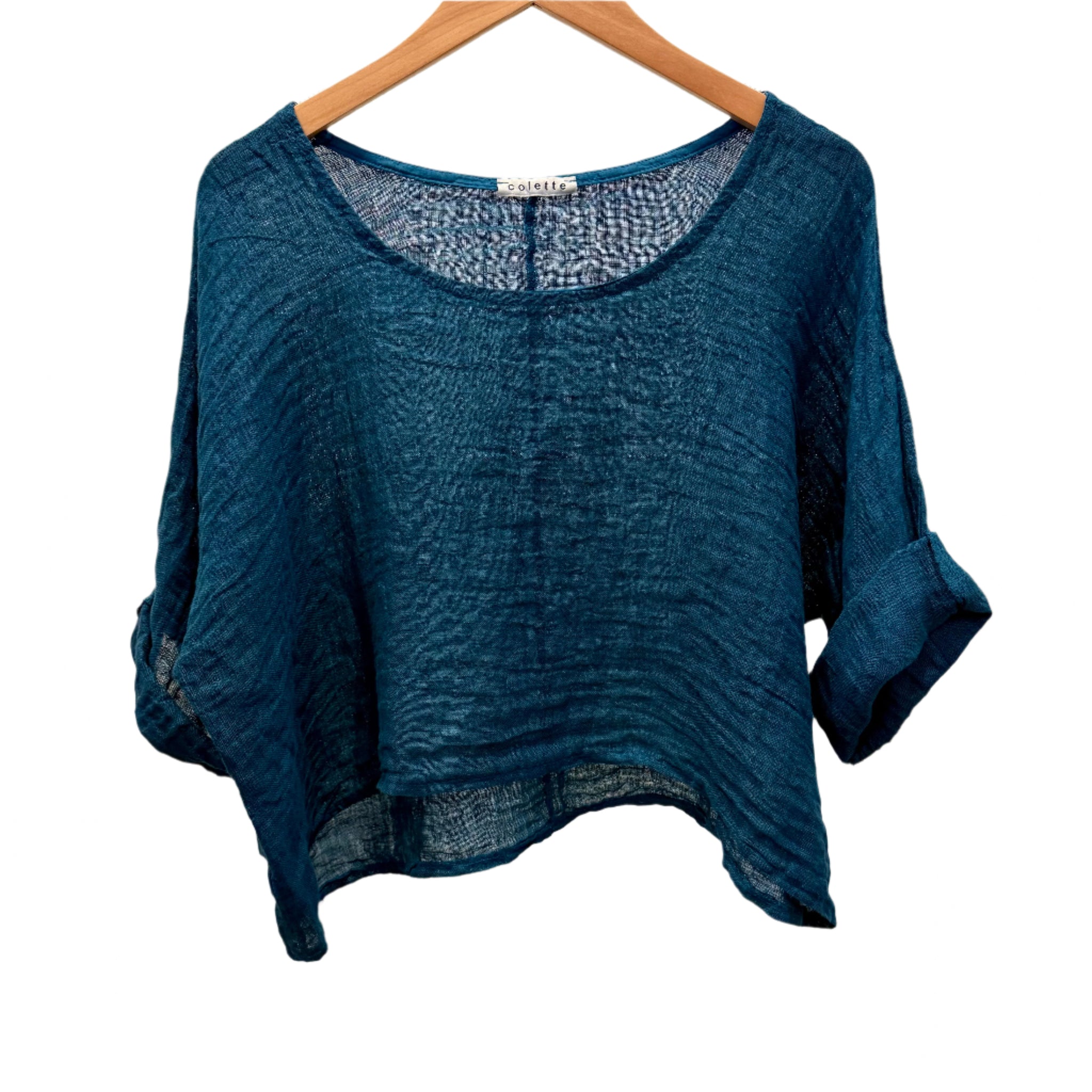 Isabella Linen Top