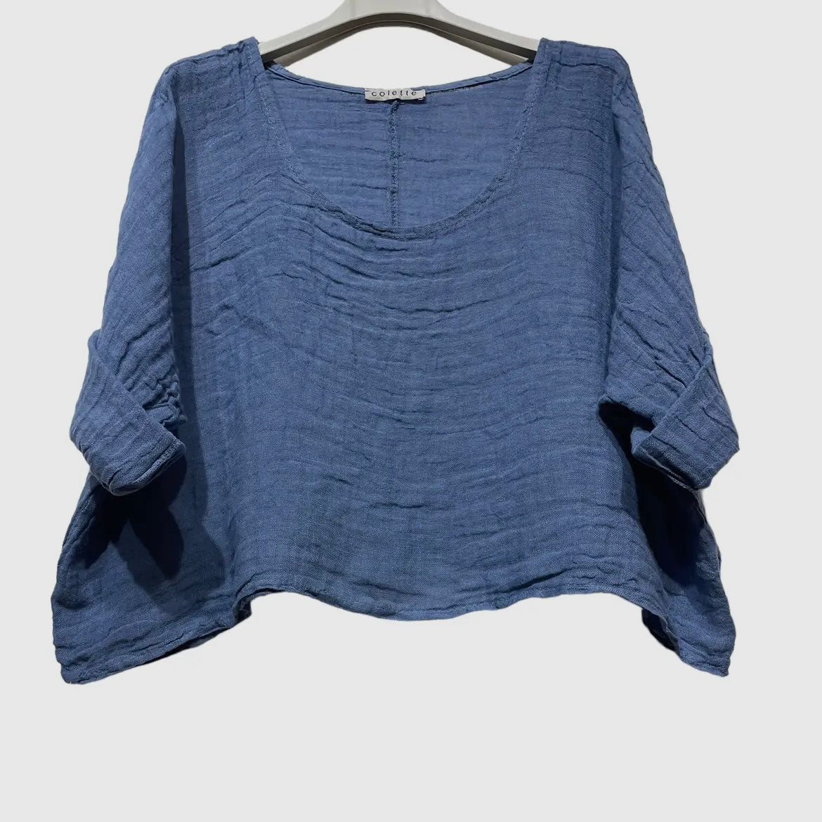 Isabella Linen Top