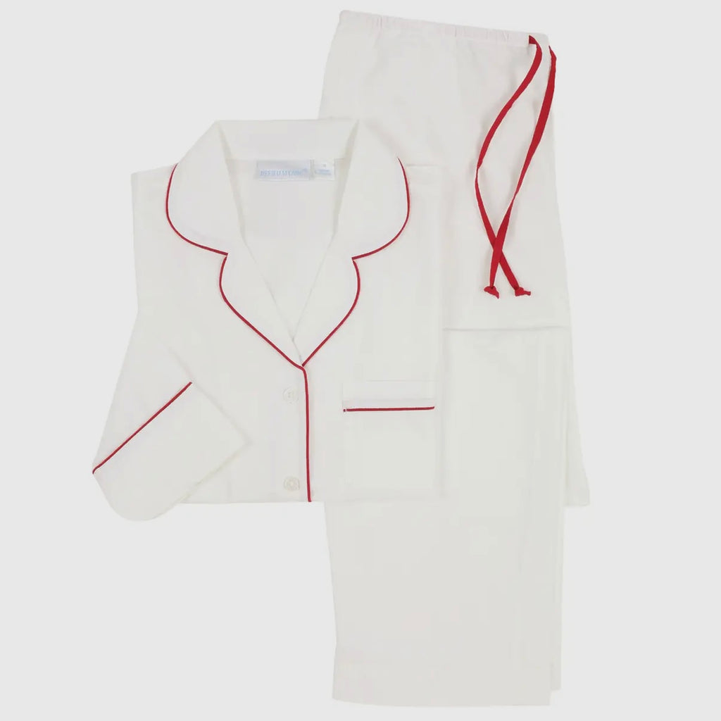 Logan Red Long Sleeve Pajamas