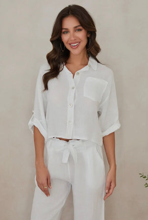 Anna Linen Top