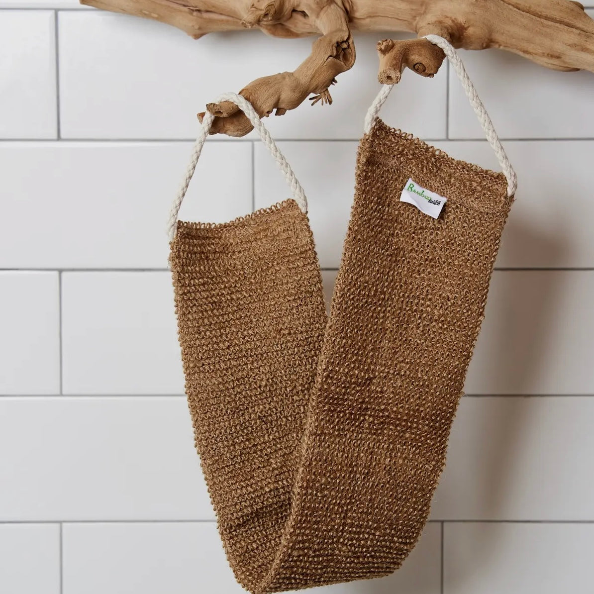 Sisal Linen Back Exfoliating Strap