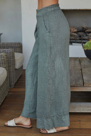 Palazzo Linen Pants