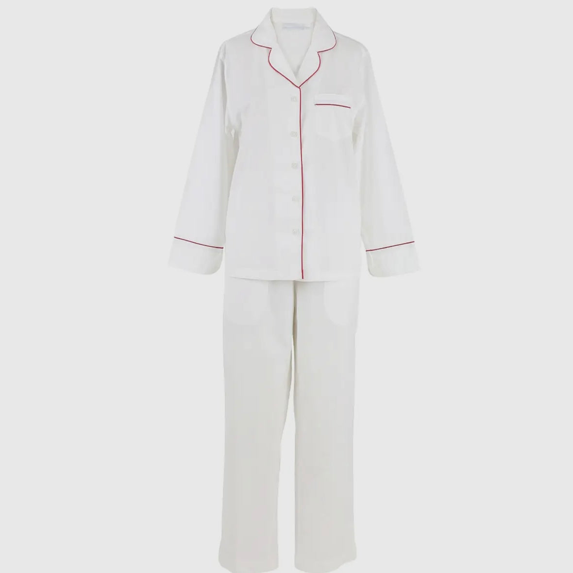 Logan Red Long Sleeve Pajamas