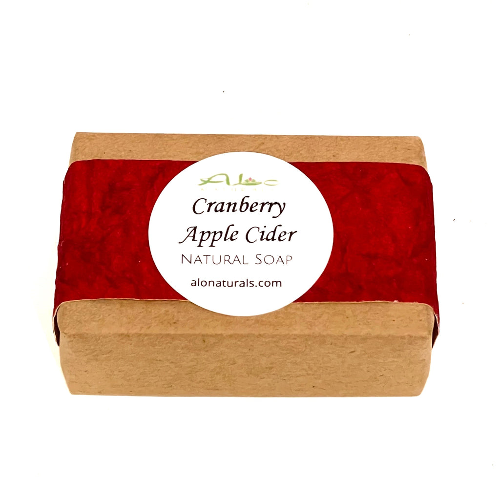 Cranberry Apple Cider soap bar