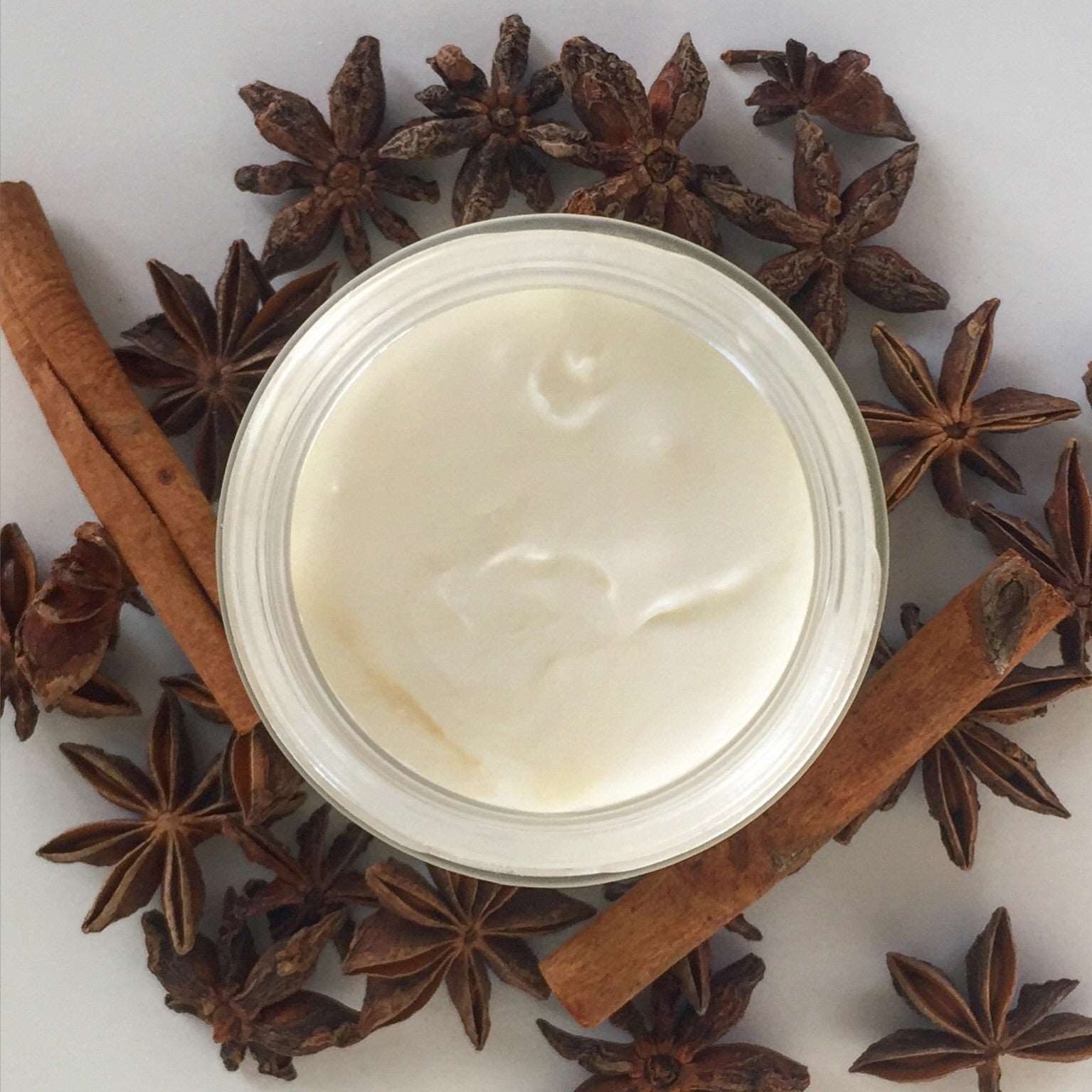 Our natural handmade Spicy Chai body butter makes skin silky soft! It is made of top quality raw ingredients from around the world making it completely unique and high grade. It moisturizes, nourishes and regenerates your skin to promote a healthy and radiant glow!