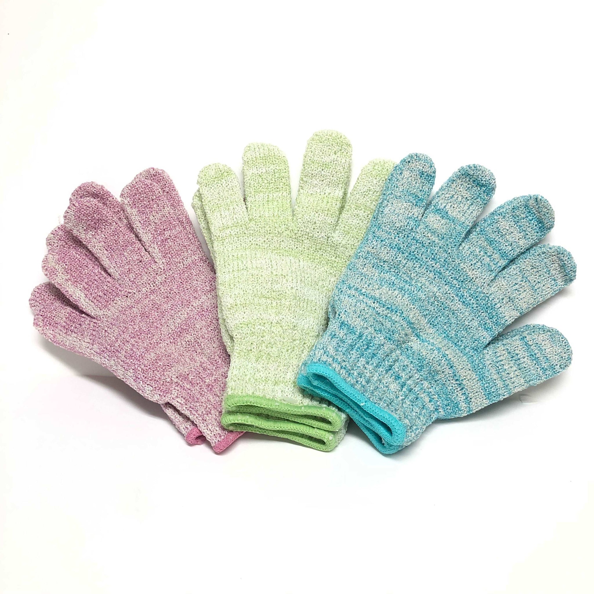 Our high quality shower gloves have a gentle, soft texture for exfoliating and can be used for both facial and body applications in the bath or shower. Sold in pairs.