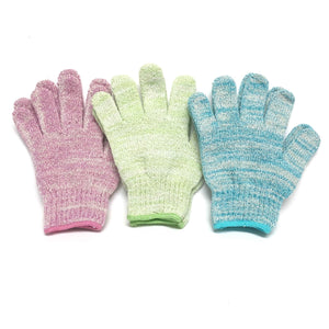 Our high quality shower gloves have a gentle, soft texture for exfoliating and can be used for both facial and body applications in the bath or shower. Sold in pairs.