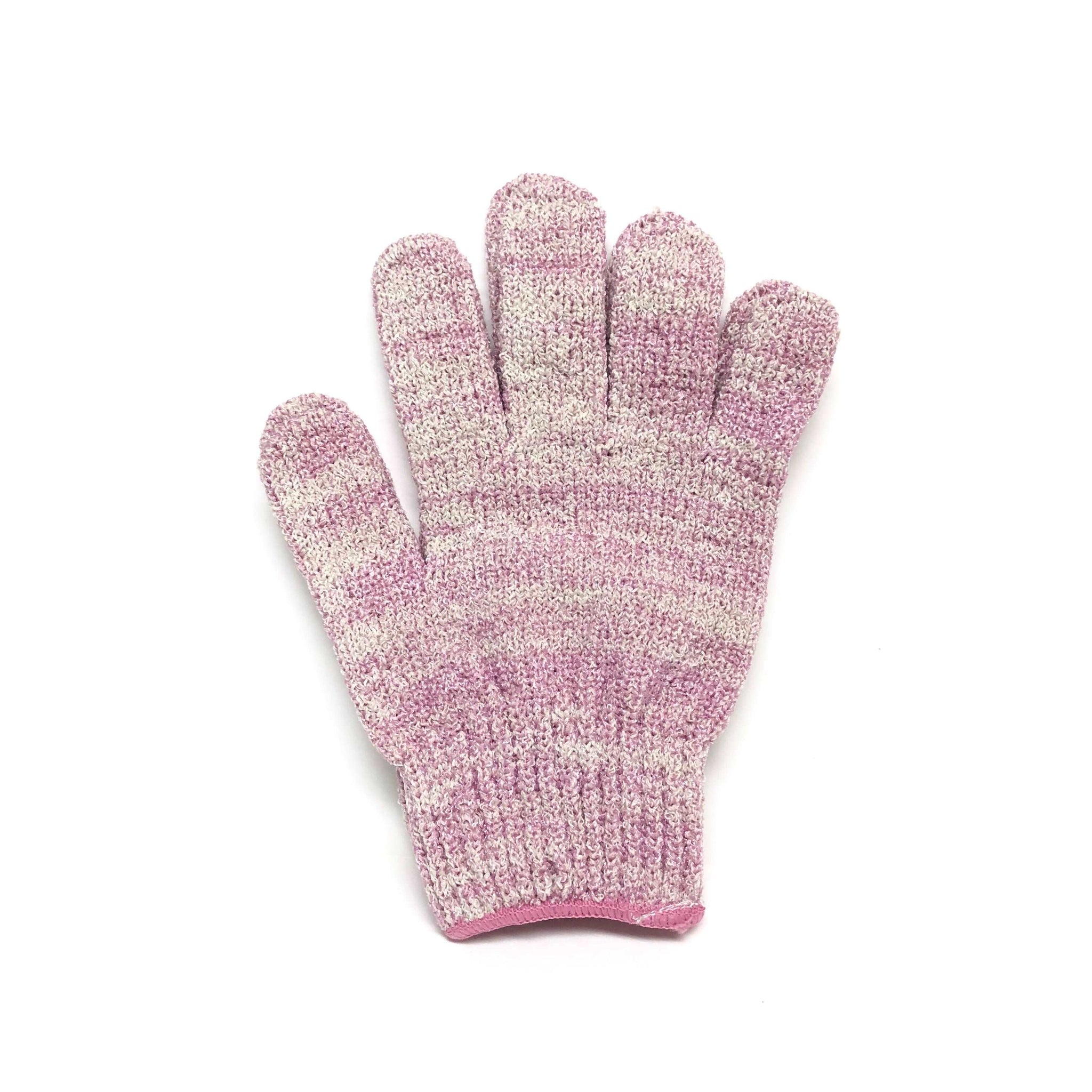 Our high quality shower gloves have a gentle, soft texture for exfoliating and can be used for both facial and body applications in the bath or shower. Sold in pairs. Pink set.