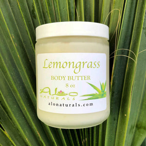 The fresh scent of Lemongrass has soothing, sedating, and calming effects on the mind.  It can aid in treating depression and anxiety.  In addition, lemongrass also serves as a natural bug repellent.  This natural handmade body butter makes skin silky soft! It is made of top quality raw ingredients from around the world making it completely unique and high grade. It moisturizes, nourishes and regenerates your skin to promote a healthy and radiant glow!