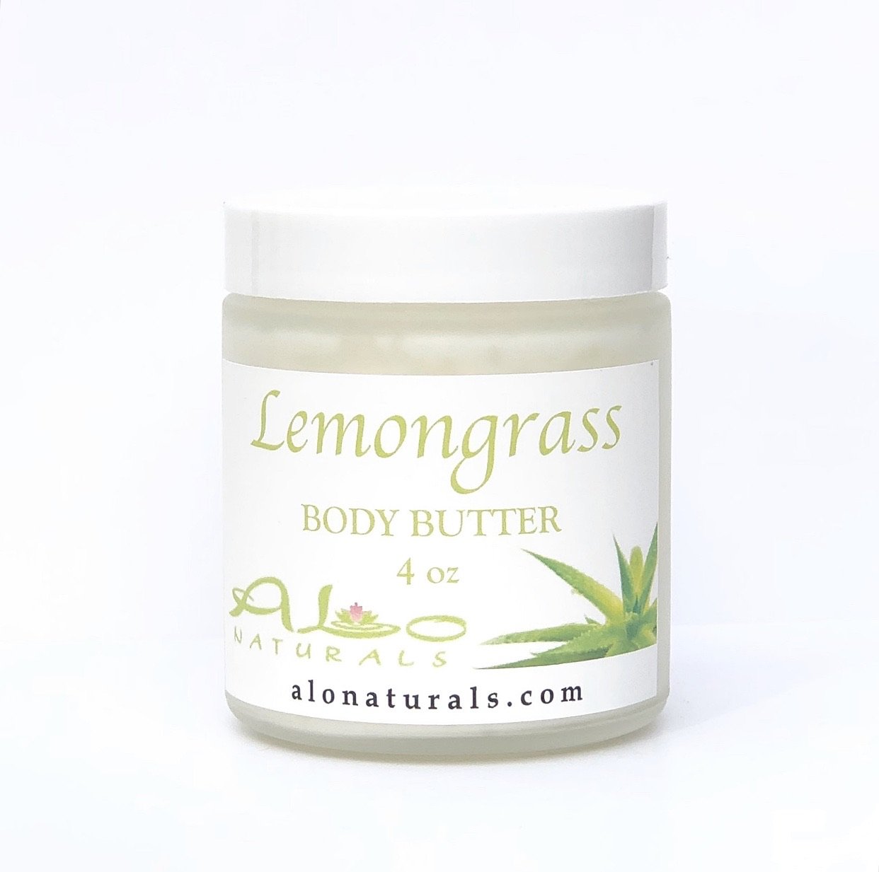 All natural Lemongrass scented body butter.  Formulated to heal and hydrate the skin.  4oz jar.