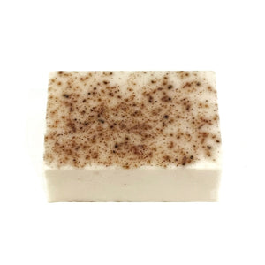 This soap has the intoxicating earthy scent of sandalwood combined with granules of fig for a natural and light exfoliation. Sandalwood is known to aid in alleviating symptoms of anxiety, stress, fear, restlessness. Our Triple Butter Soap Bars are vegetable derived and made with premium luxurious butters! Our blend of Shea Butter, Mango Butter, and Cocoa Butter nourish and cleanse the skin. They are formulated to soften and restore the skin's natural health.