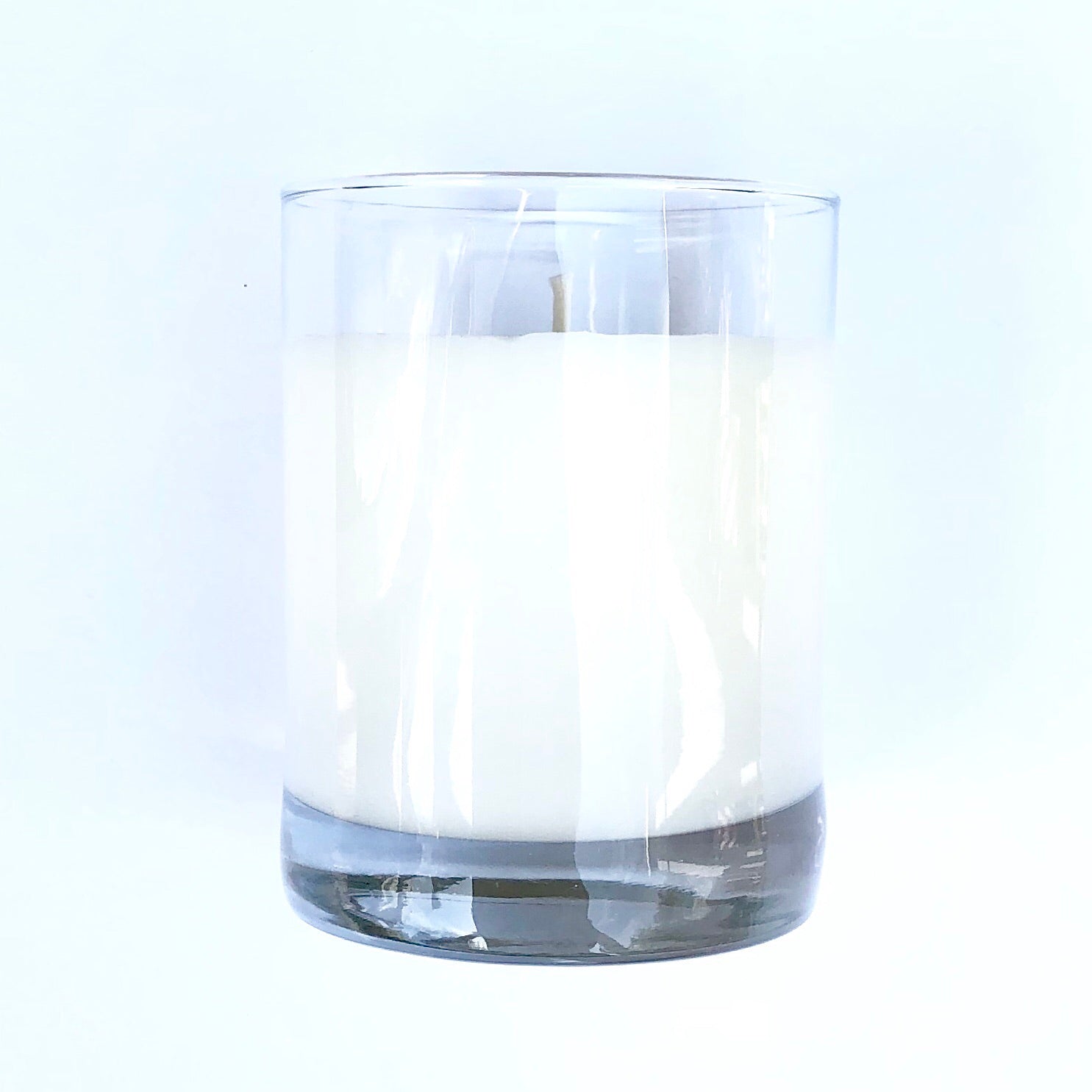 100% soy wax candle in Sandalwood.  Hand poured.  Burns clean.  About 65 hours of burn time!
