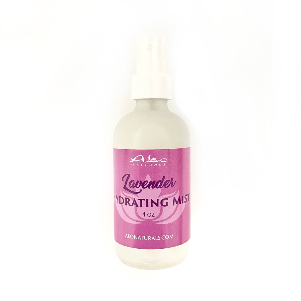 This Lavender Hydrating Mist has balancing, calming, and cleansing properties making it an excellent tonic on skin. It aids in killing bacteria which can help reduce blemishes and even out skin tone. Due to its antiseptic and anti-bacterial properties, this hydrating mist will keep your face cleaner over the course of the day and will give it a more fresh and youthful appearance.