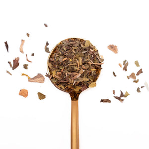 Herbal Tea To Help You Chill The F. Out. Organic, loose leaf, caffeine free, delicious.