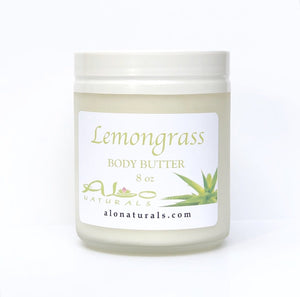 All natural Lemongrass scented body butter.  Formulated to heal and hydrate the skin.  8oz jar.